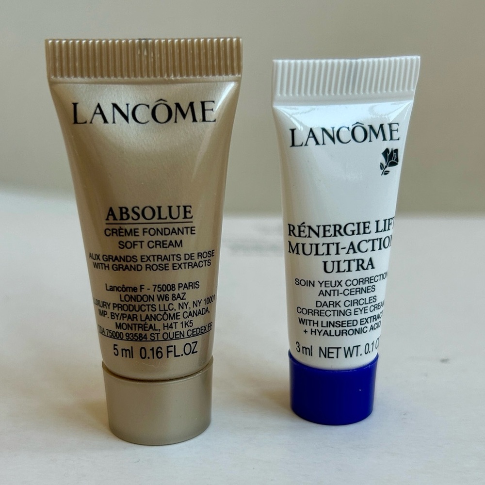 Lancôme Absolue Soft Cream and Rénergie Lift Multi-Action Ultra Eye Cream Set